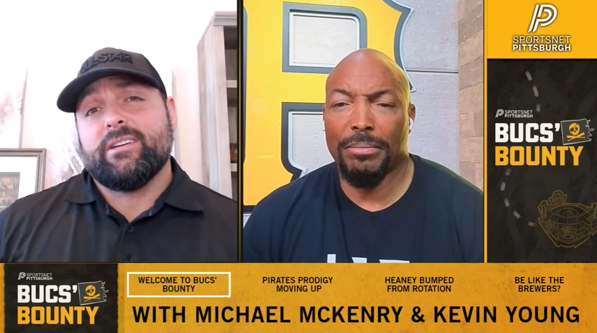 Kevin Young discussing the baseball season